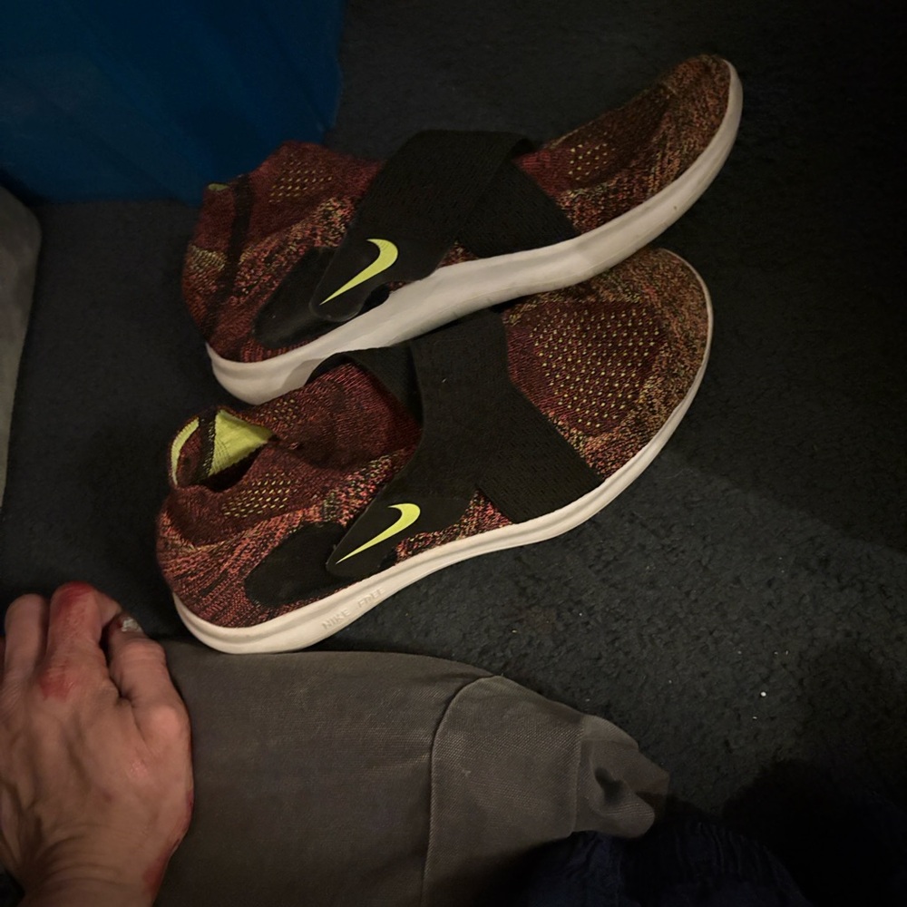 Nike Men's Brown and Black Sneakers